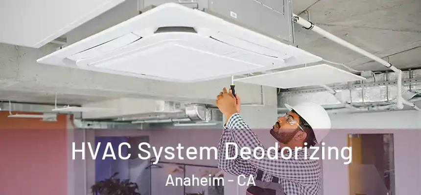  HVAC System Deodorizing Anaheim - CA